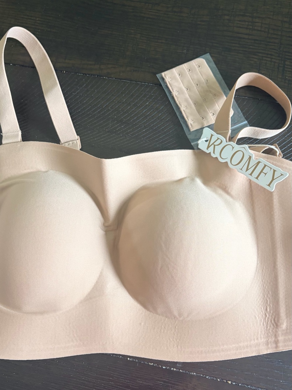Amazon Convertible Strapless Bandeau Bra - Light Beige